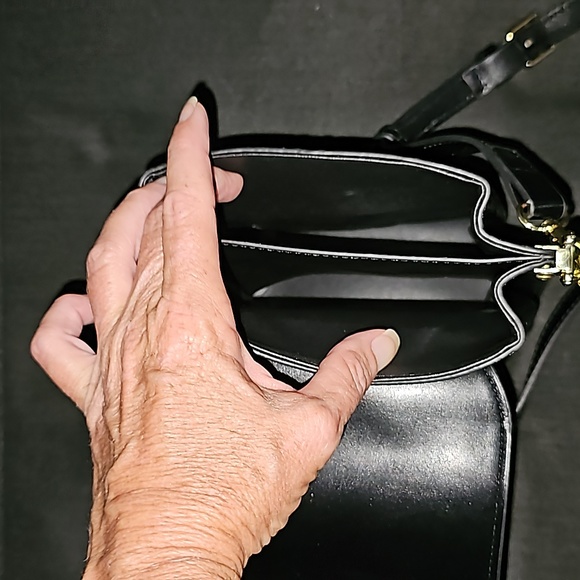 Mini Black Shoulder Bag - Picture 4 of 5